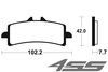 Front brake pads Brembo 07BB37SA Sinter (Road)
