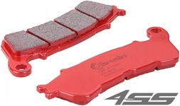 Front brake pads for models with ABS Brembo 07HO57SA Sinter (Road)