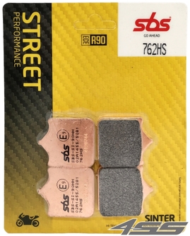 Front brake pads SBS 762HS Sinter (Road)