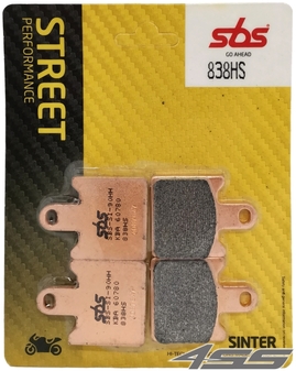 Front brake pads SBS 838HS Sinter (Road)
