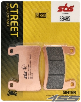 Front brake pads SBS 894HS Sinter (Road)