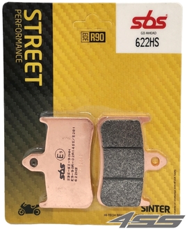 Front brake pads SBS 622HS Sinter (Road)