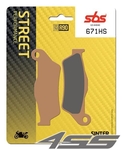 Front brake pads SBS 671HS Sinter (Road)