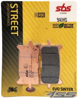 Front brake pads SBS 940HS Sinter (Road)
