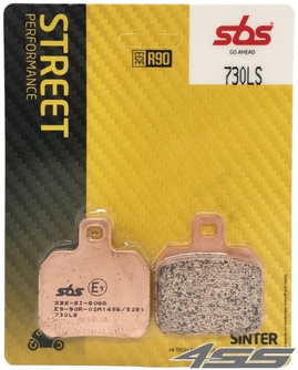 Rear brake pads SBS 730LS Sinter (Road)