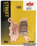Rear brake pads SBS 657LS Sinter (Road)