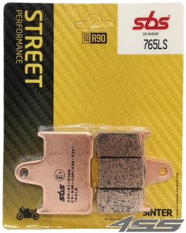 Rear brake pads SBS 765LS Sinter (Road)