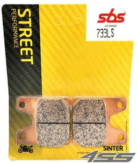 Rear brake pads SBS 733LS Sinter (Road)