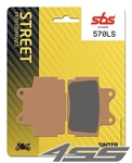 Rear brake pads SBS 570LS Sinter (Road)