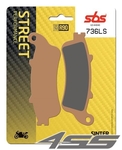 Rear brake pads SBS 736LS Sinter (Road)