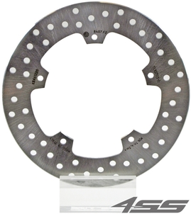 Rear brake disc Brembo 68B407F2 (ORO)