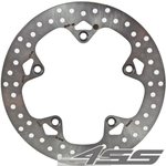 Rear brake disc Brembo 68B407G9 (ORO)