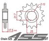 Front chain sprocket JTF297,14 teeth