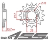 Front chain sprocket JTF1535,15 teeth - with vibration damper