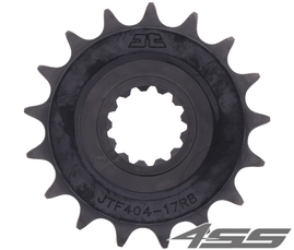 Front chain sprocket JTF404,17 teeth - with vibration damper