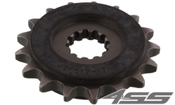 Front chain sprocket JTF517,17 teeth - with vibration damper