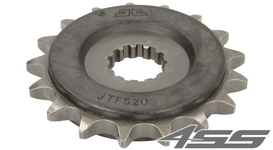 Front chain sprocket JTF520,17 teeth - with vibration damper