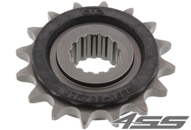 Front chain sprocket JTF709,16 teeth - with vibration damper