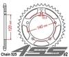 Rear chain sprocket JTR1792,42 teeth