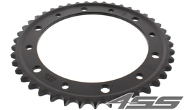 Rear chain sprocket JTR1340,44 teeth - black