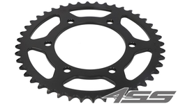 Rear chain sprocket JTR486,44 teeth - 520 chain conversion - black
