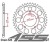 Rear chain sprocket JTR807,49 teeth