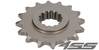 Front chain sprocket JTF1332,15 teeth - with vibration damper