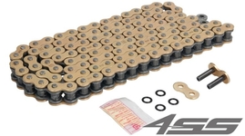 DID chain 530 VX3,100 links - gold/black