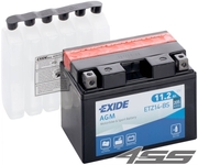 Motorcycle battery Exide ETZ14-BS (AGM)