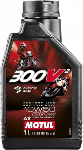 Engine oil Motul 300V² 4T 10W50 1L