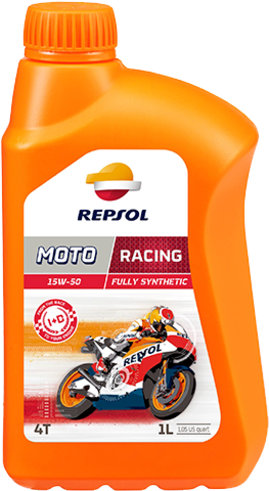 Engine oil Repsol Moto Racing 4T 15W50 1L