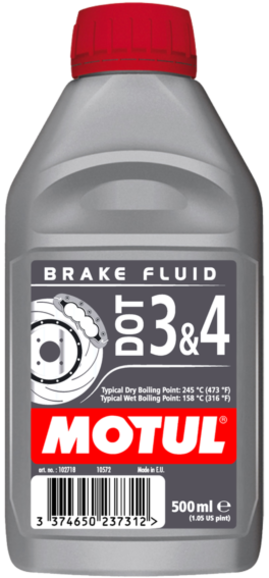 Brake fluid Motul DOT 3&4 500ml