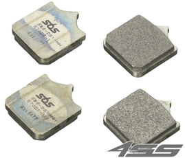 Front racing brake pads SBS 870DS-1 Dual Sinter (Track)