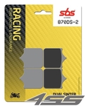 Front racing brake pads SBS 870DS-2 Dual Sinter (Track)