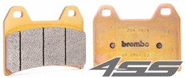 Front racing brake pads Brembo Z04 PN 107670823 (Track)