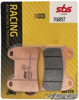 Front sport brake pads SBS 706RST Sinter (Road/Track)