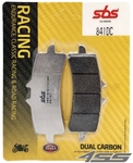 Front track brake pads SBS 841DC Dual Carbon (Track)