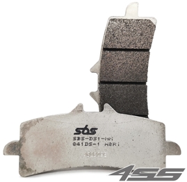 Front racing brake pads SBS 841DS-1 Dual Sinter (Track)