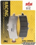 Front track brake pads SBS 901DC Dual Carbon (Track)