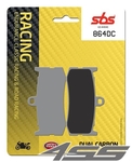 Front track brake pads SBS 864DC Dual Carbon (Track)