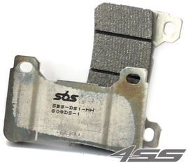 Front racing brake pads SBS 809DS-1 Dual Sinter (Track)
