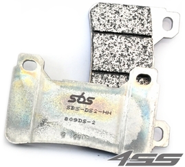 Front racing brake pads SBS 809DS-2 Dual Sinter (Track)