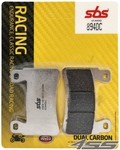 Front track brake pads SBS 894DC Dual Carbon (Track)
