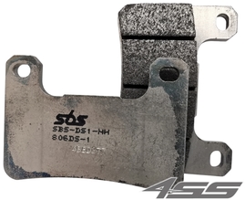 Front racing brake pads SBS 806DS-1 Dual Sinter (Track)