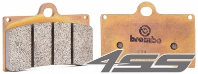 Front racing brake pads Brembo M538Z04 (Track)