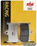 Front track brake pads SBS 634DC Dual Carbon (Track)