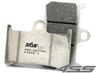 Front racing brake pads SBS 634DS-2 Dual Sinter (Track)
