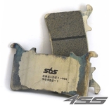 Front racing brake pads SBS 985DS-1 Dual Sinter (Track)