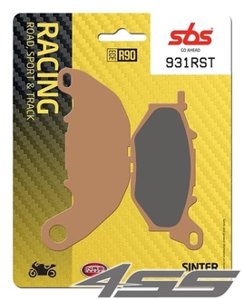 Front sport brake pads SBS 931RST Sinter (Road/Track)