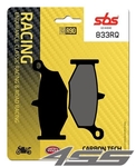 Rear track brake padsSBS 833RQ Carbon Tech (Track)